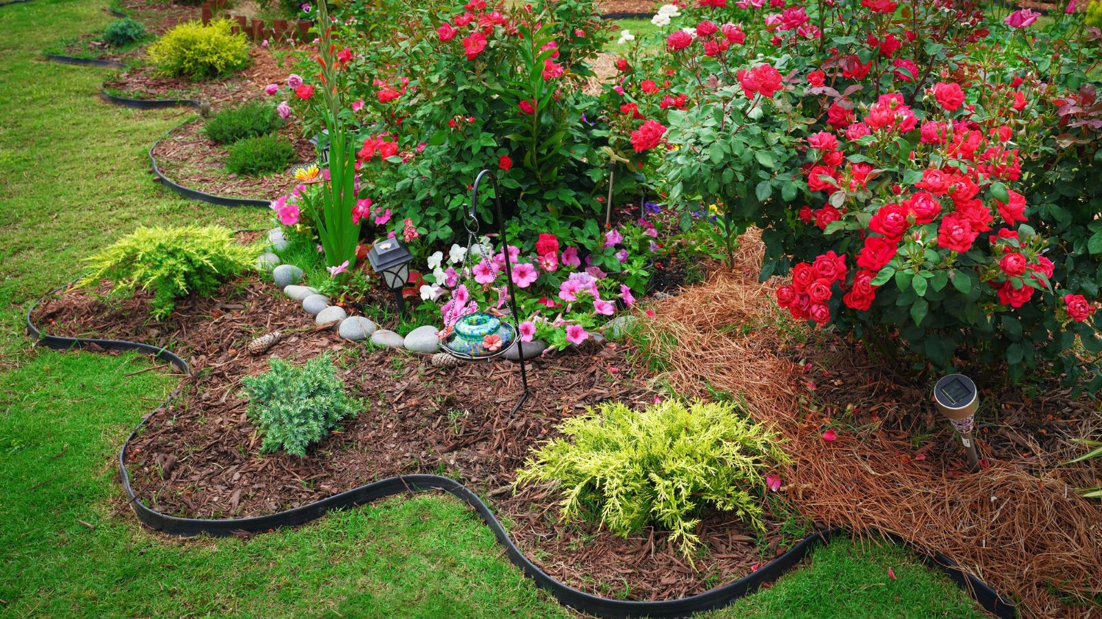 cheap garden border edging ideas