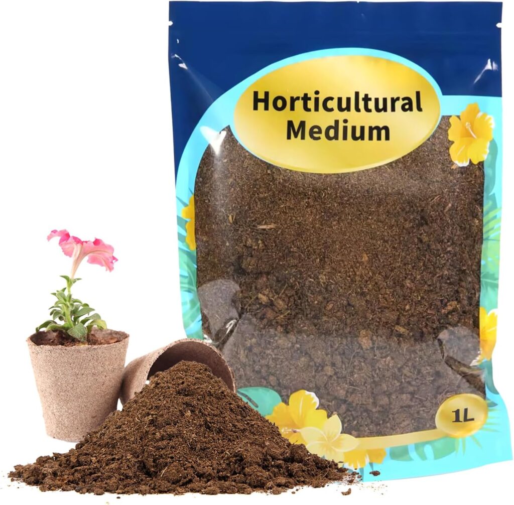 Organic peat moss for plants