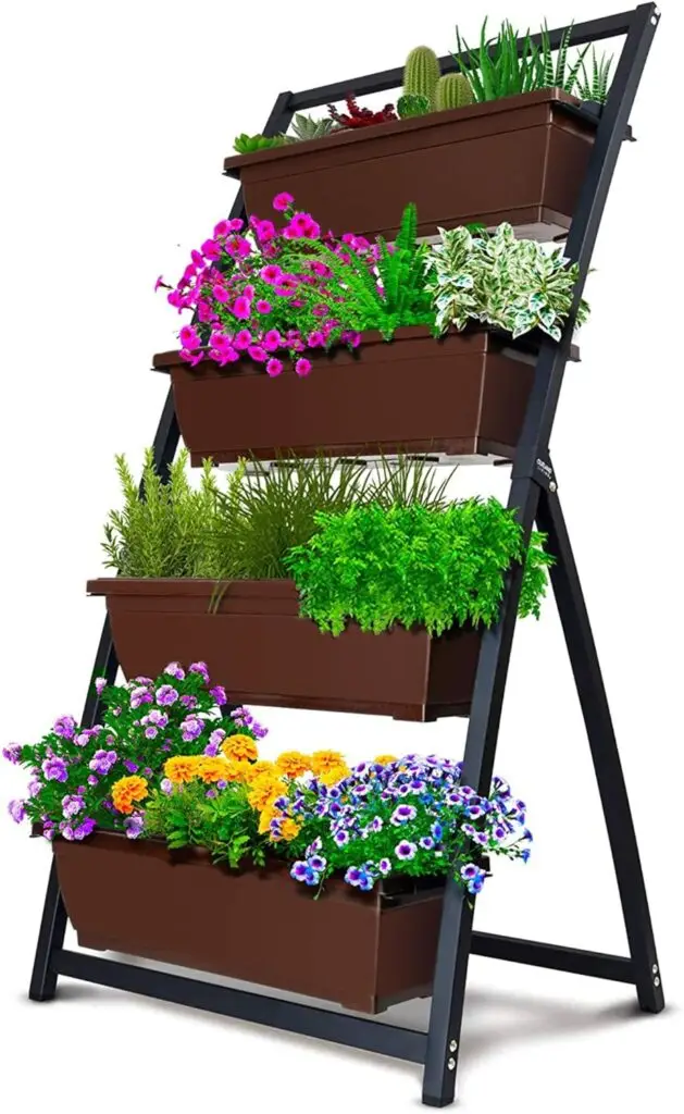 outdoor herb garden containers