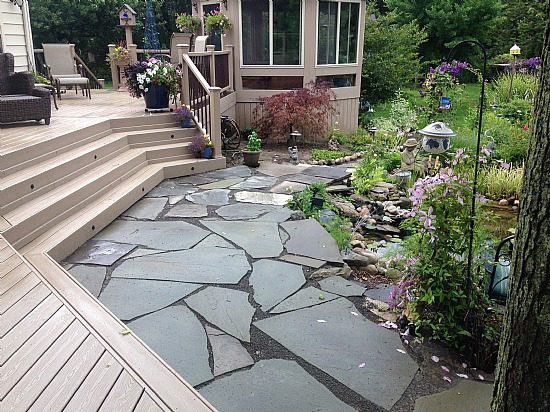 Flagstone for walkway ideas